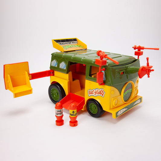 1989 Playmates Teenage Mutant Ninja Turtles Party Wagon Complete