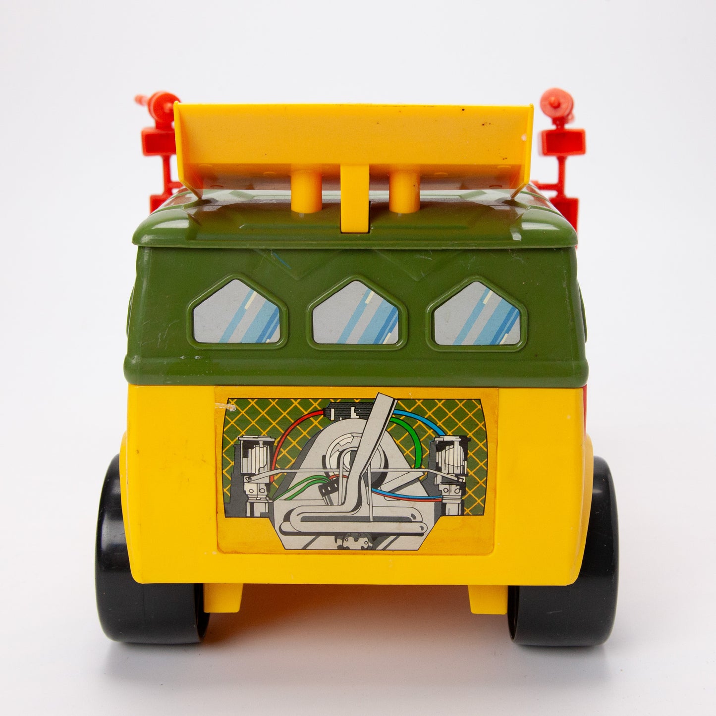 1989 Playmates Teenage Mutant Ninja Turtles Party Wagon Complete
