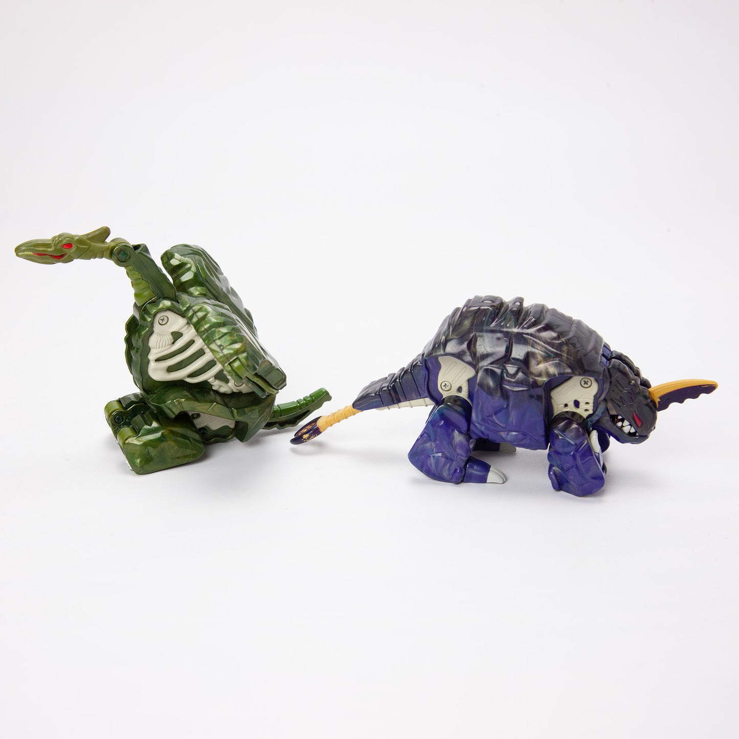 1986 Tonka Rock Lords Rockasaurus Spike Stone Terra-Roc Figure Lot of 2