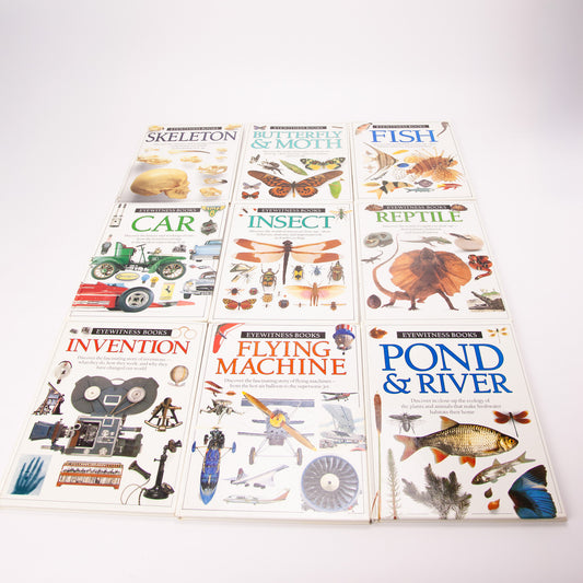 DK Eyewitness Hardcover Books Lot of 16