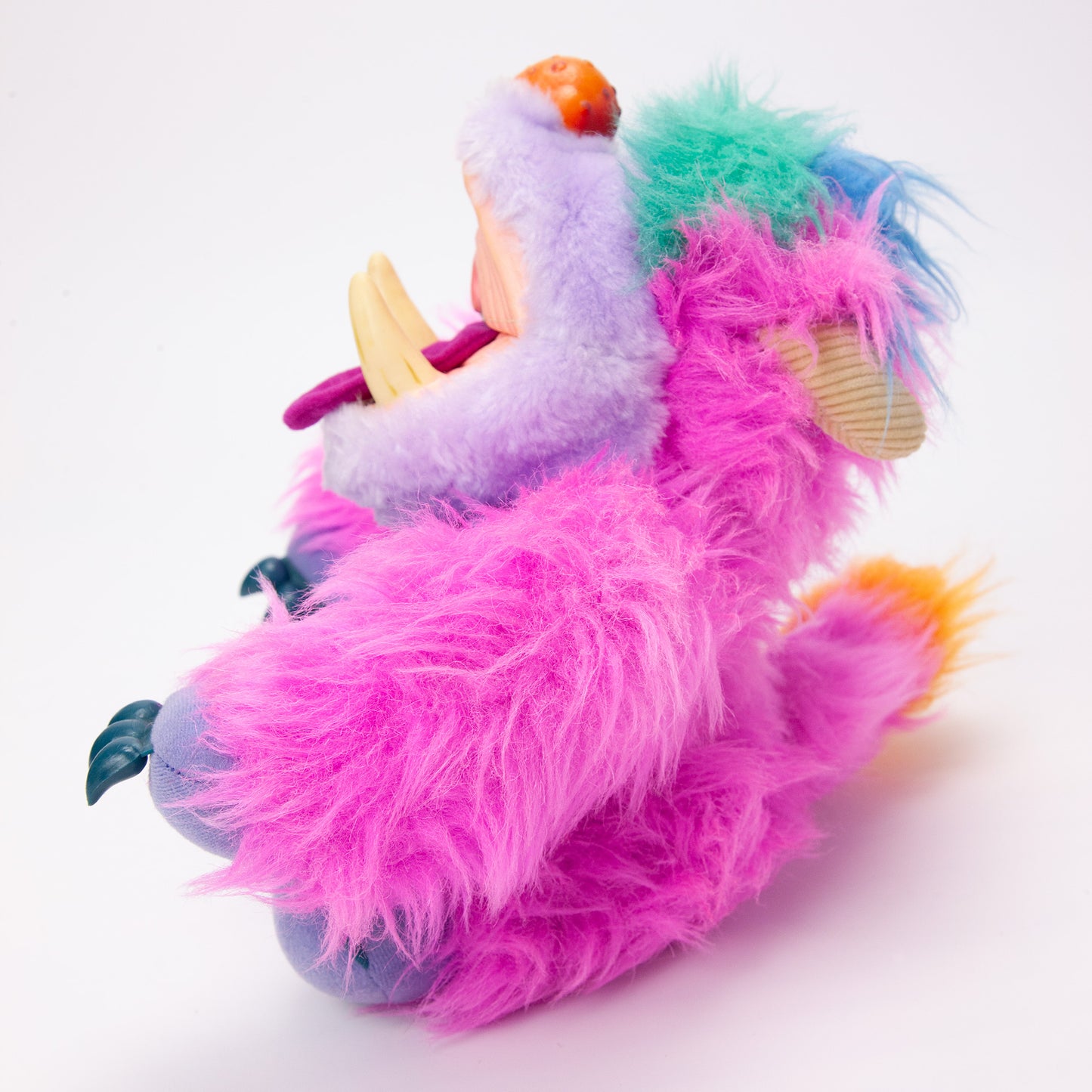 1986 My Pet Monster Wogster Plush Hand Puppet Stuffed Animal