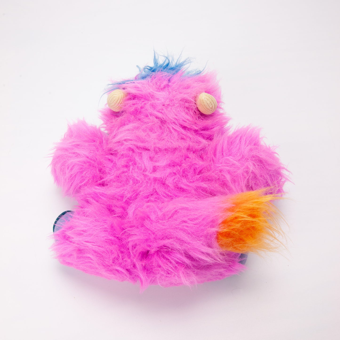 1986 My Pet Monster Wogster Plush Hand Puppet Stuffed Animal