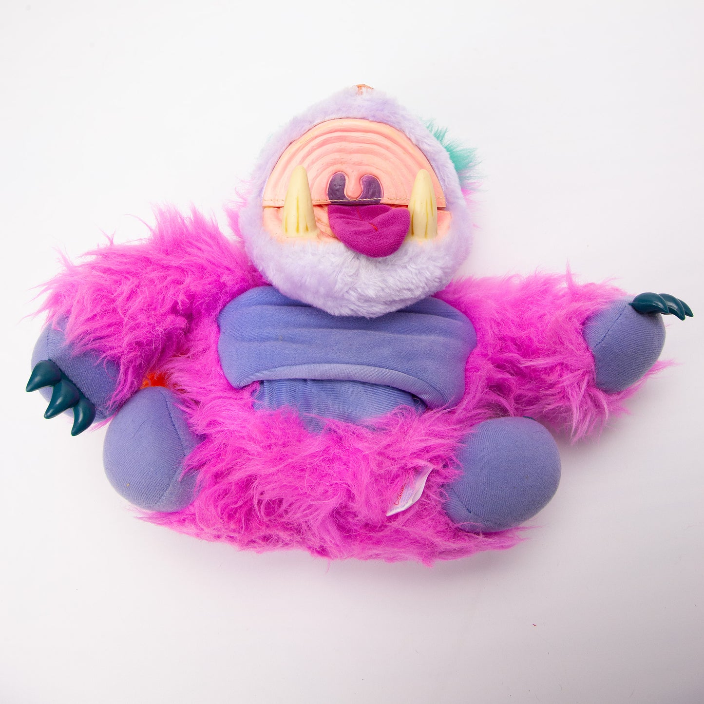 1986 My Pet Monster Wogster Plush Hand Puppet Stuffed Animal