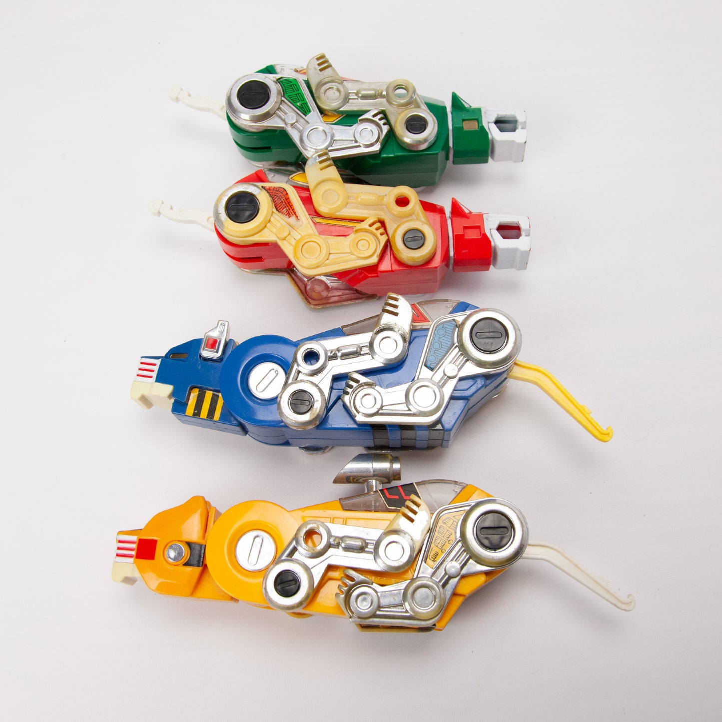 1984 Voltron Lion Figures Set of 5 Combining Robot Lions
