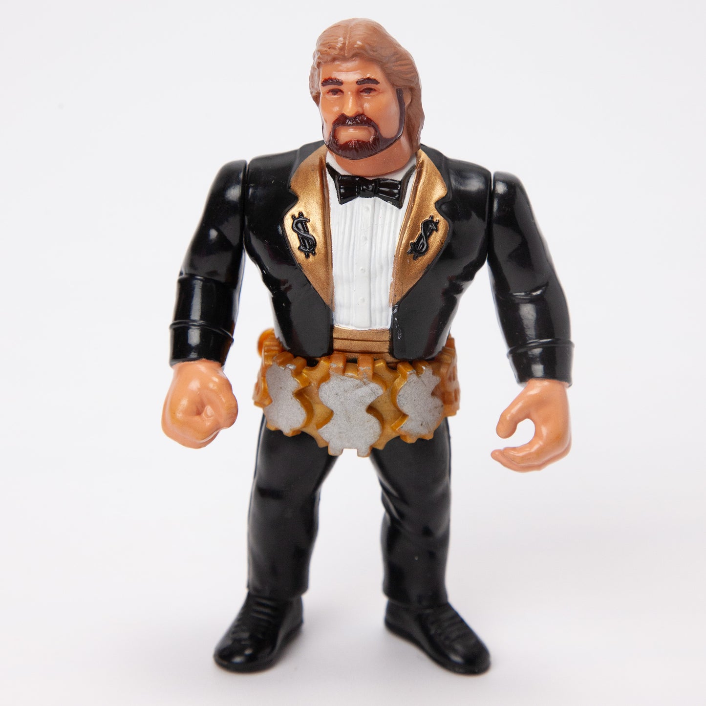 1990 Hasbro WWF Million Dollar Man Ted DiBiase Action Figure Belt