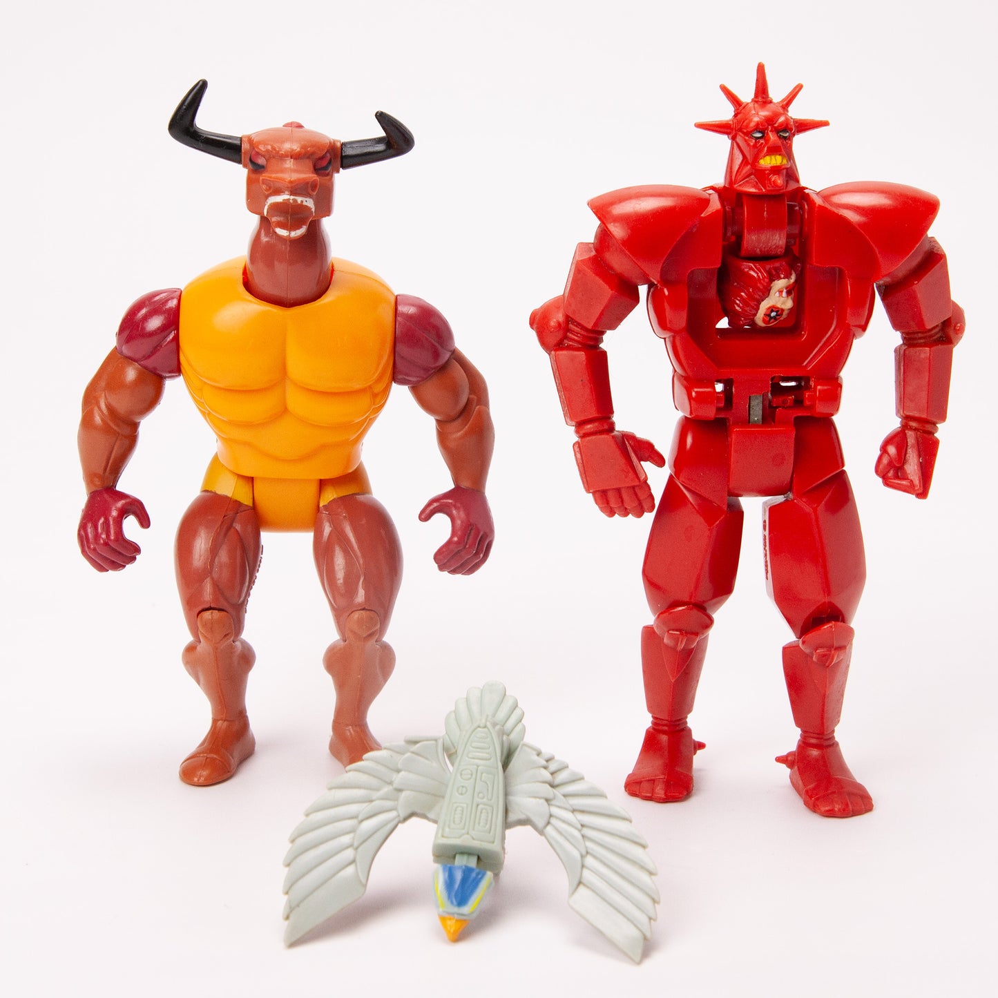 1986 Silverhawks Mon Star Mumbo Jumbo Tallyhawk Action Figures Lot 3