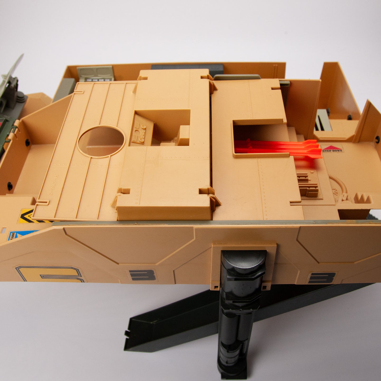 1987 G.I. Joe Mobile Command Center w/ Steamroller Driver - Incomplete