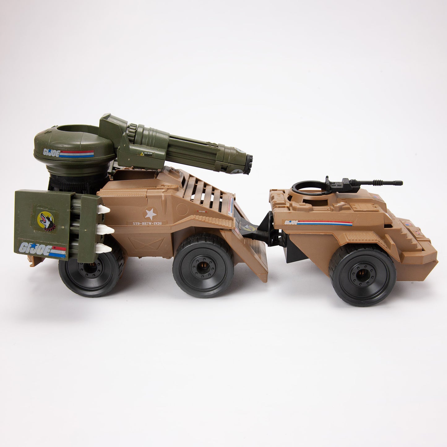 1988 G.I. Joe Mean Dog Vehicle w/ Driver - Near Complete