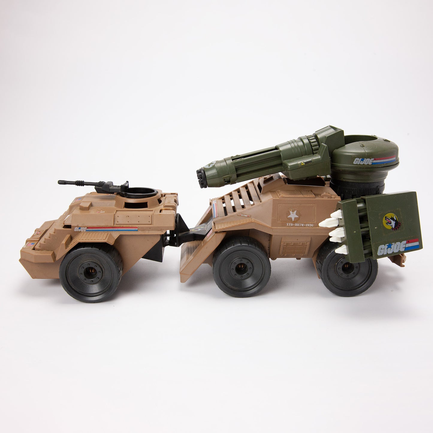 1988 G.I. Joe Mean Dog Vehicle w/ Driver - Near Complete