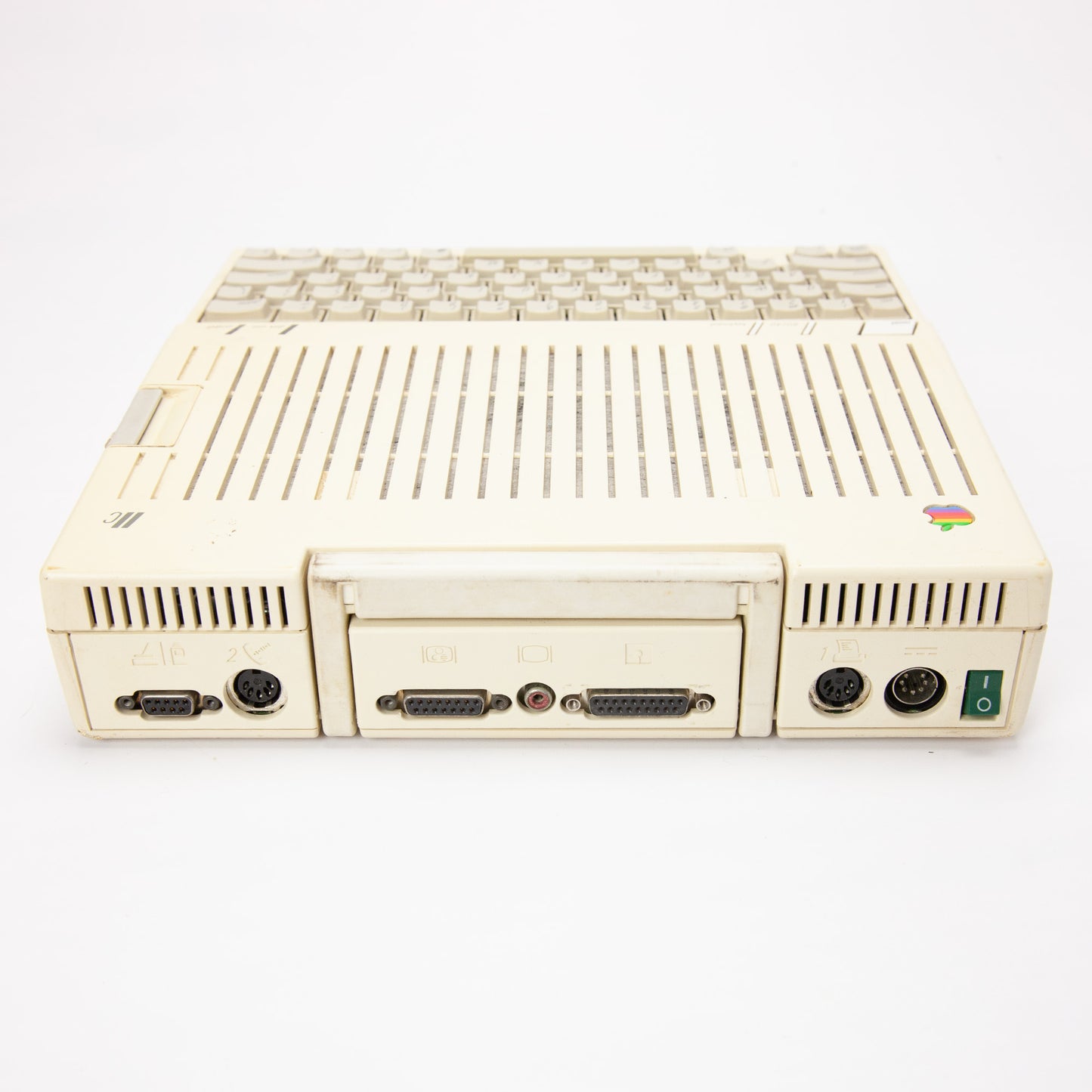 Vintage Apple IIc Computer A2S4000 w/ External Drive Manuals - Parts or Repair