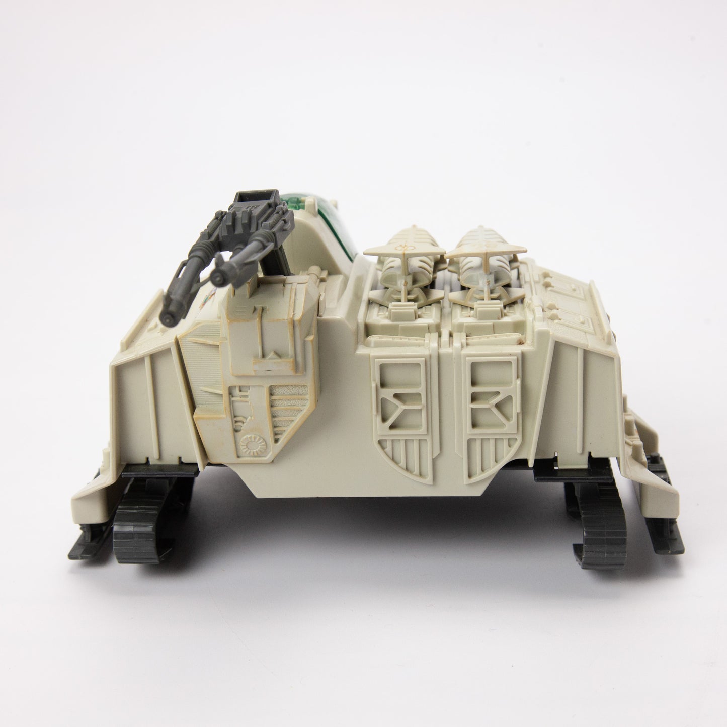 GI Joe Cobra Snow Wolf Snowmobile w Ice Viper Near Complete Vehicle