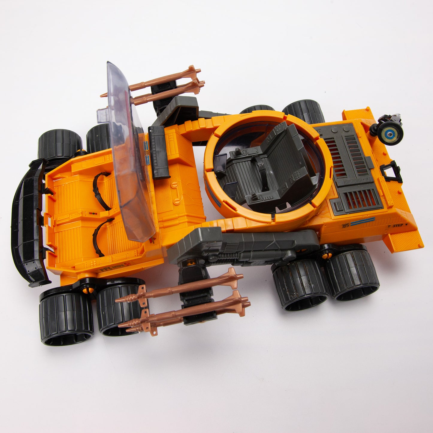 GI Joe Destro's Razorback w Wild Boar Driver - Near Complete