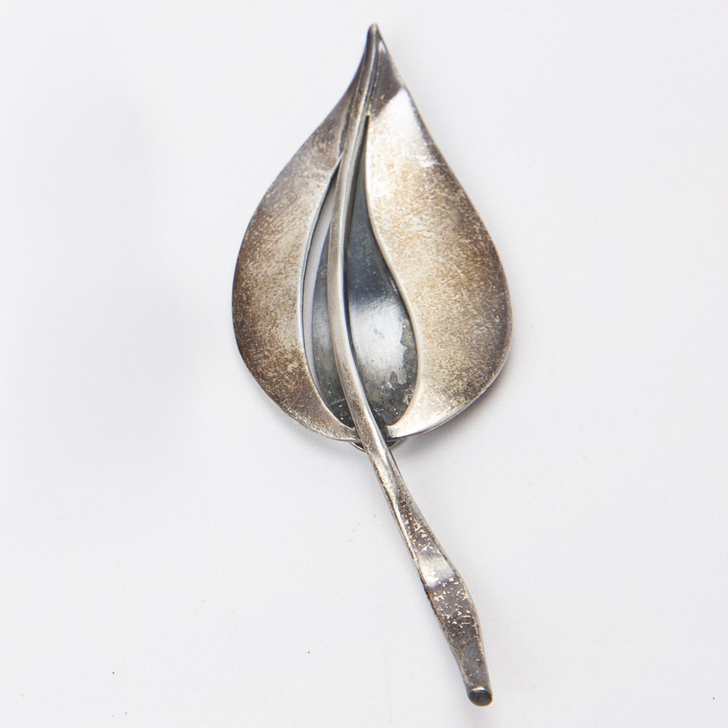 Mid Century Sterling Silver Modernist Abstract Brooch Pins Set of 3 SYZMAK