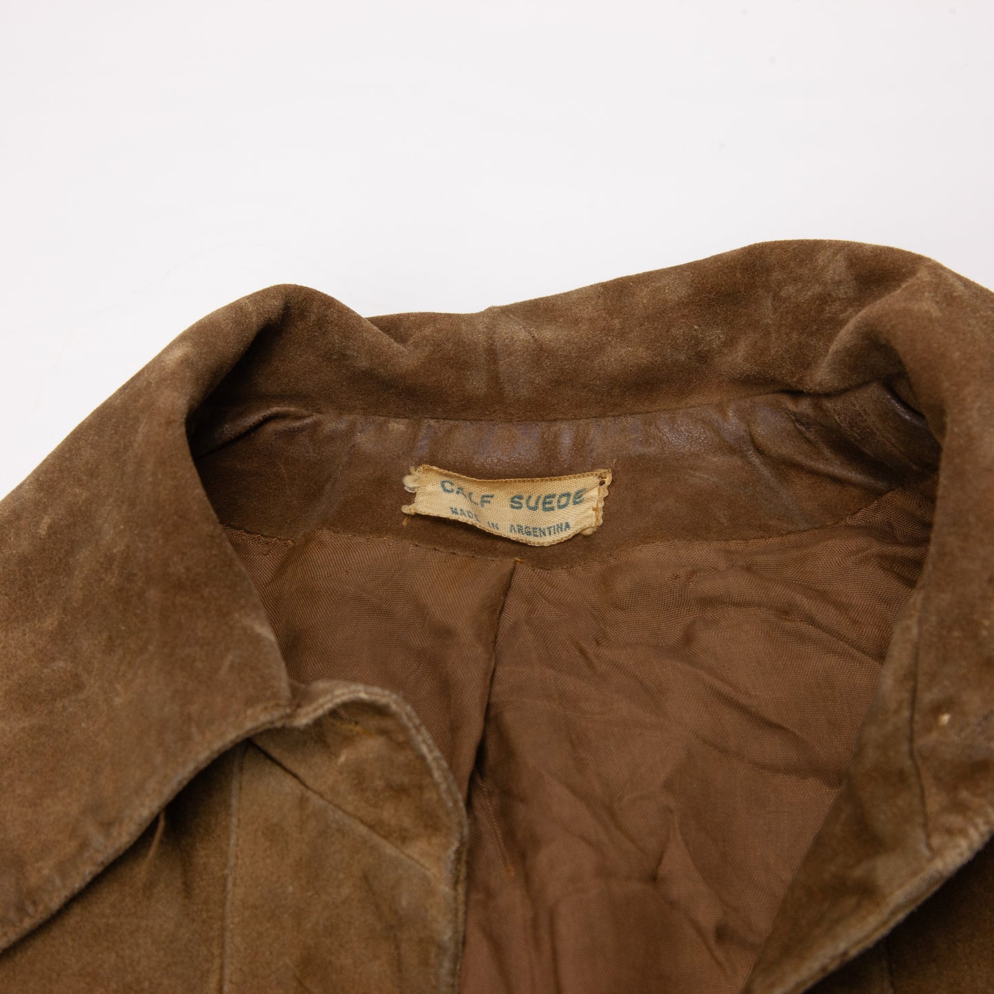 Vintage Women's Calf Suede Western Ranch Wear Shacket XS/S Distressed