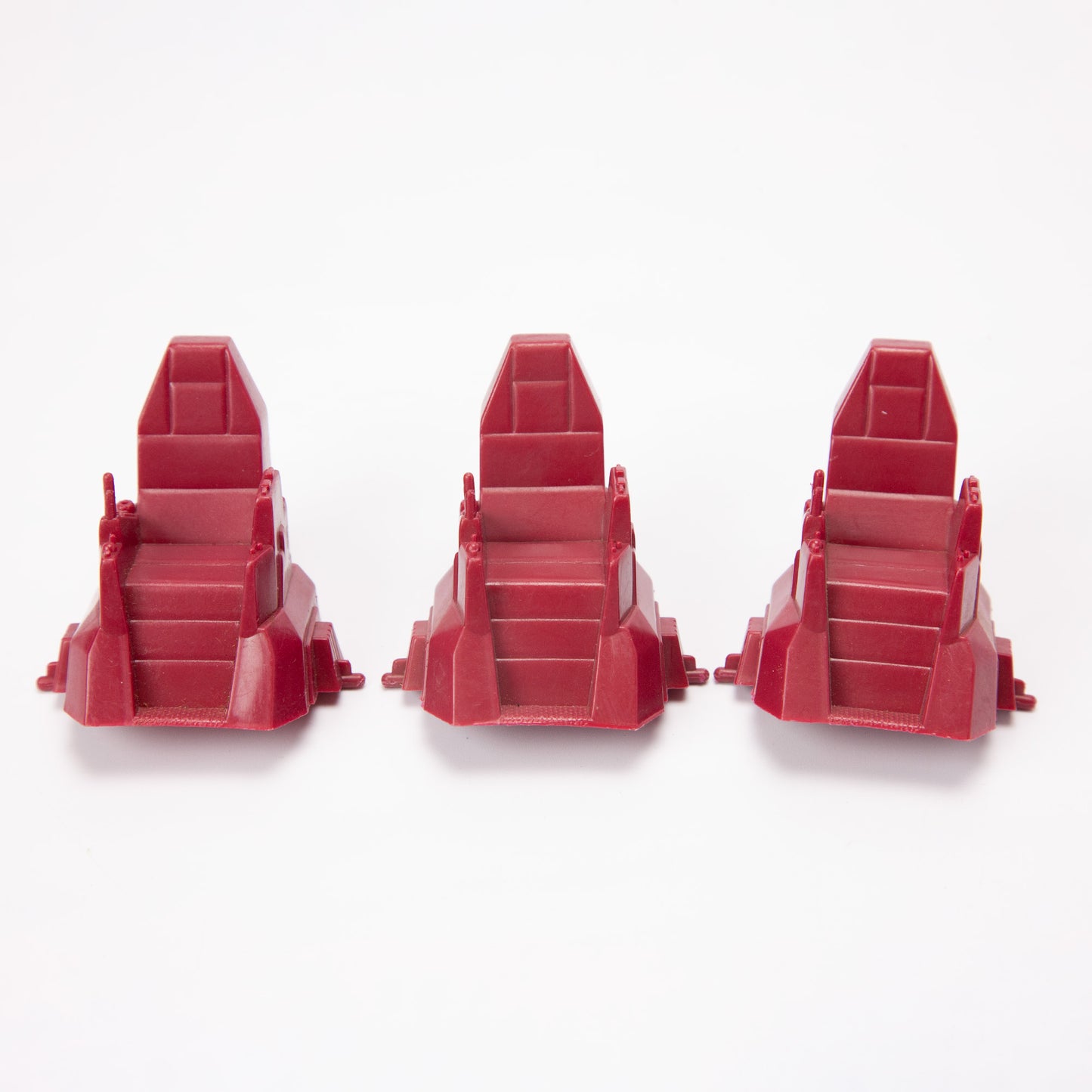 1986 G.I. Joe Cobra Terror Drome 3 Upper Deck Seats Lot
