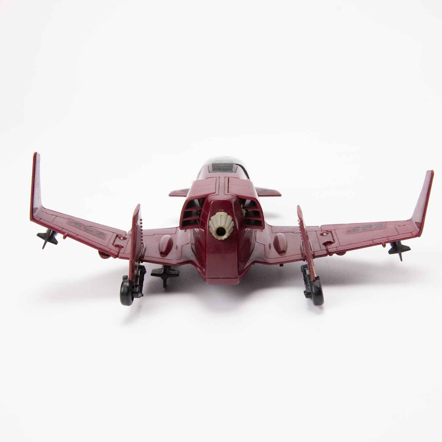 1986 G.I. Joe Cobra Terror Drome Firebat Jet Incomplete