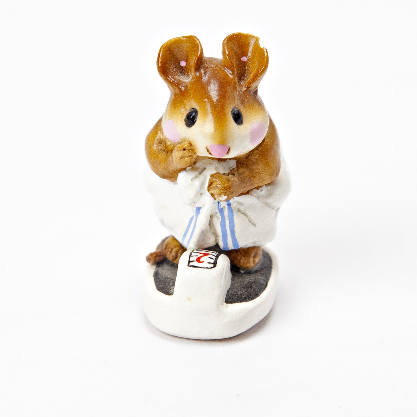 Wee Forest Folk M-140 Just Checking 1986 with Box - Damaged