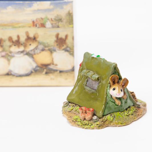 Wee Forest Folk Camping Out 1994 Figure with Box