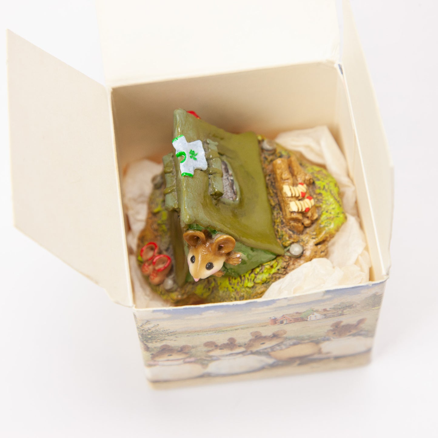 Wee Forest Folk Camping Out 1994 Figure with Box
