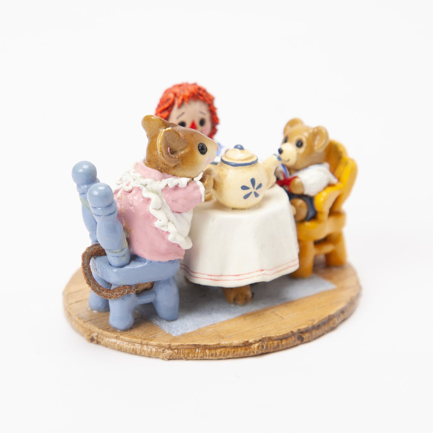 Wee Forest Folk Tea for Three M-177 T-43 Figure with Box - Damaged