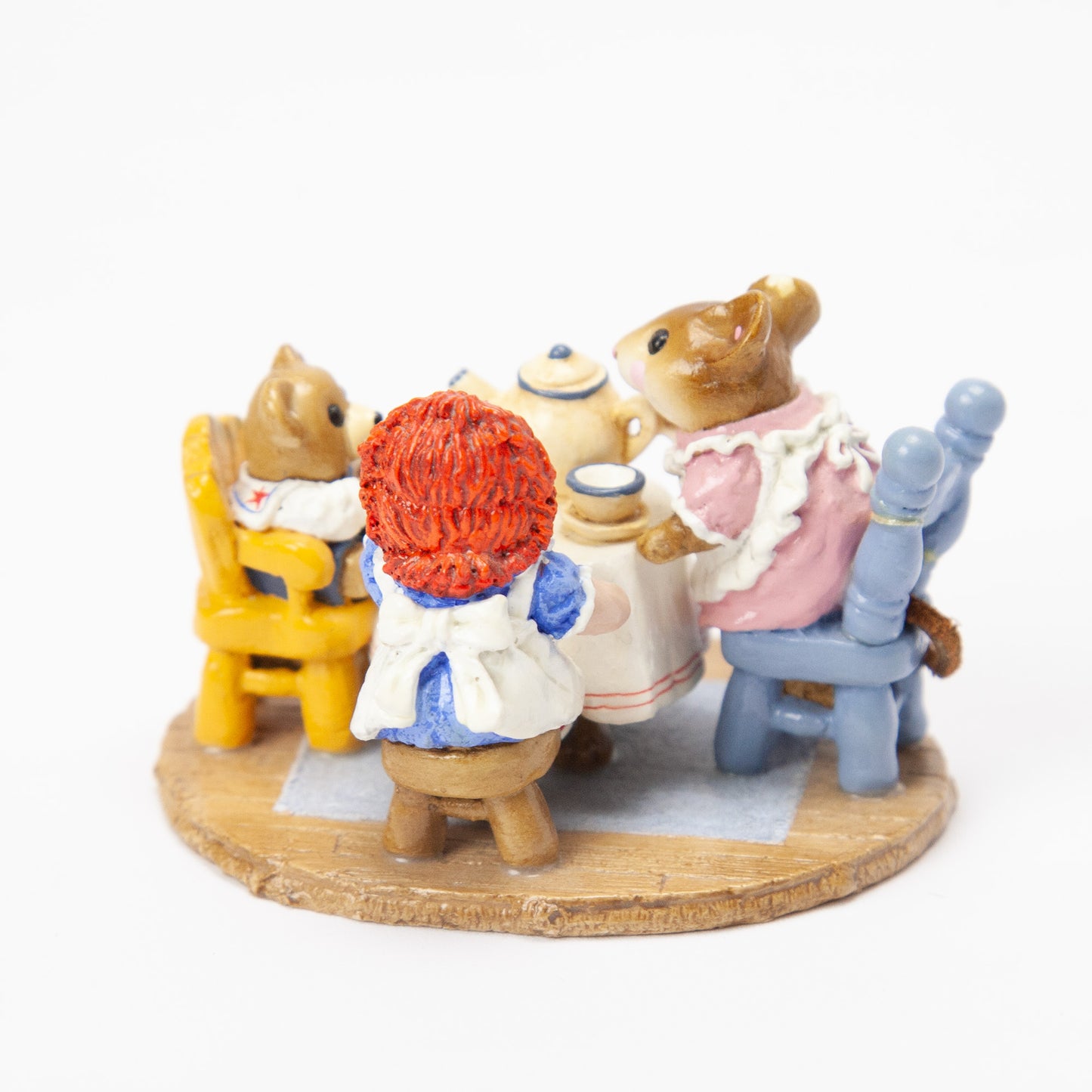 Wee Forest Folk Tea for Three M-177 T-43 Figure with Box - Damaged