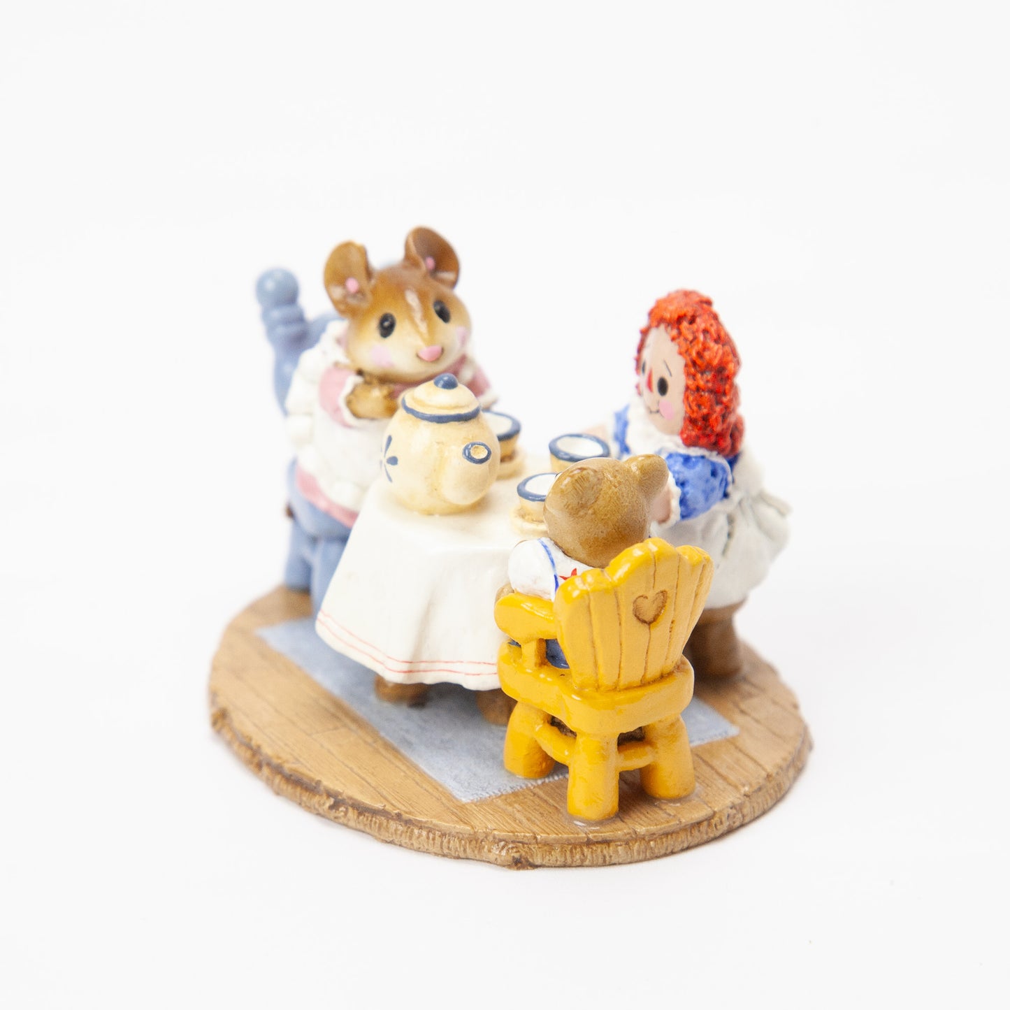 Wee Forest Folk Tea for Three M-177 T-43 Figure with Box - Damaged