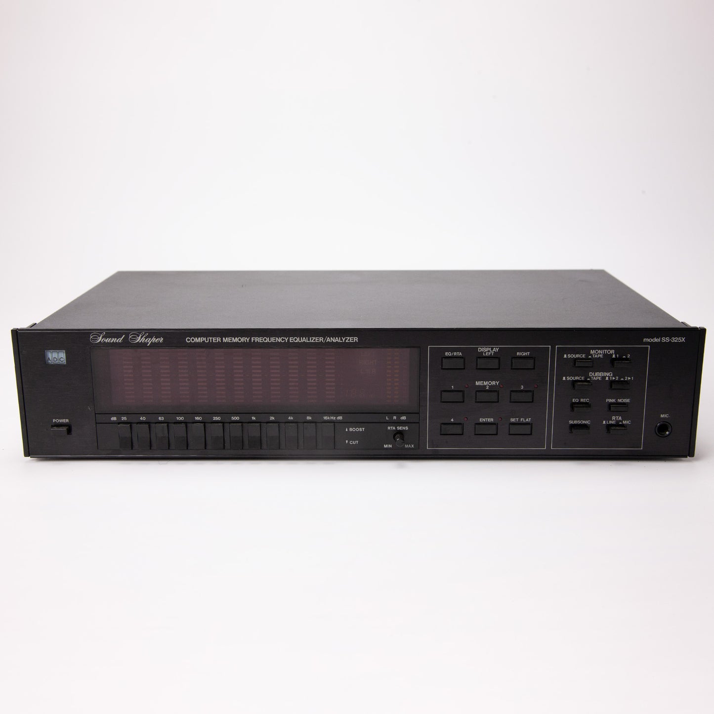 ADC Sound Shaper SS-325X Computer Memory Frequency Equalizer Analyzer