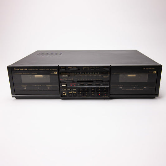 Vintage Pioneer CT-1380WR Double Cassette Deck