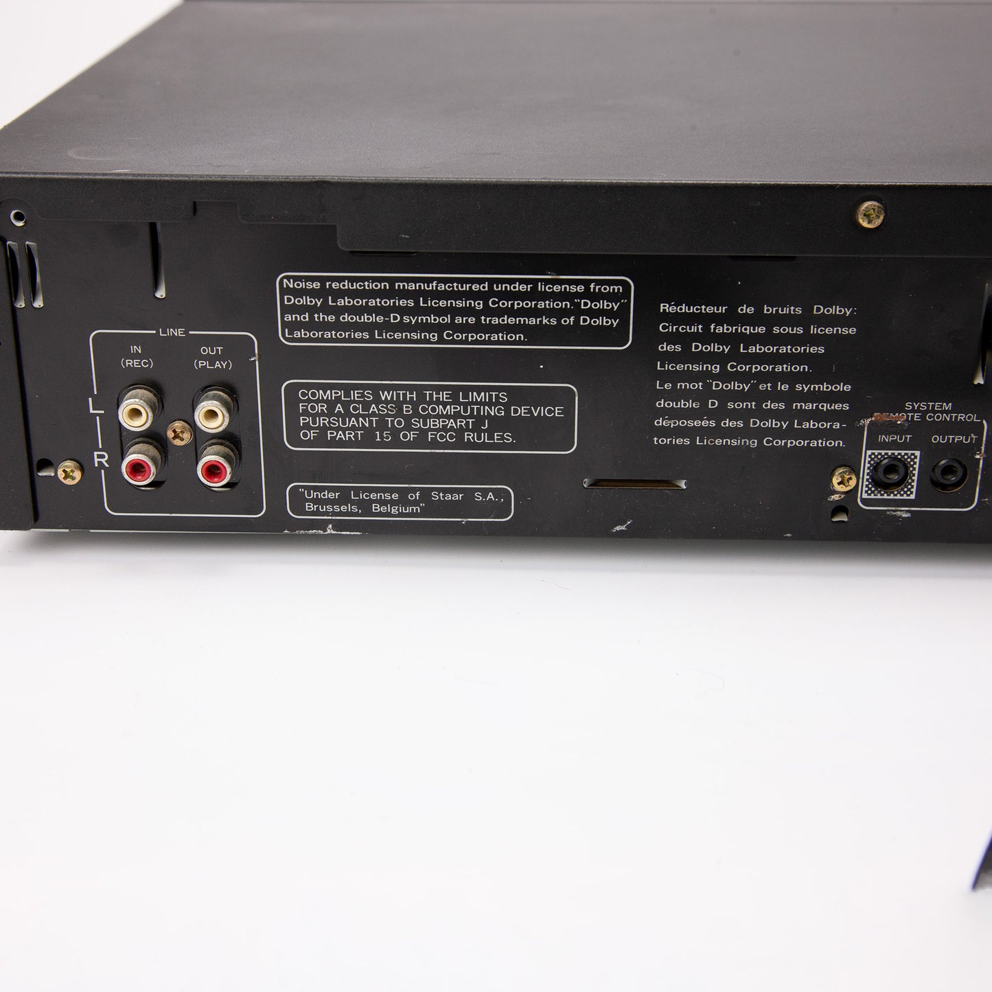 Vintage Pioneer CT-1380WR Double Cassette Deck