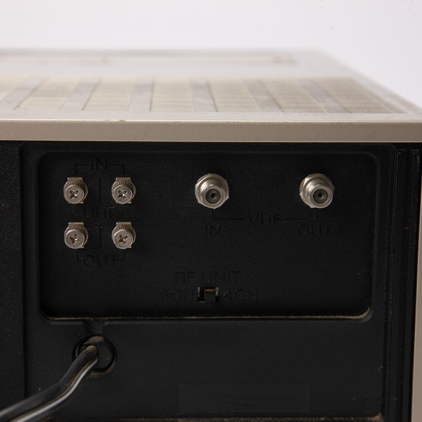 Sony SL-5200 Betamax Hi-Fi Stereo VCR with Remote - Parts Repair