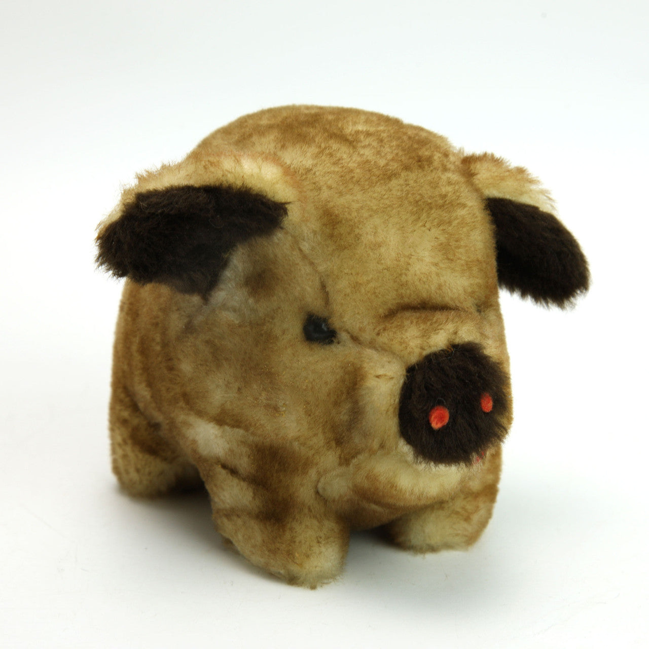 Vintage The Rushton Company Plush Potbelly Pig Stuffed Toy