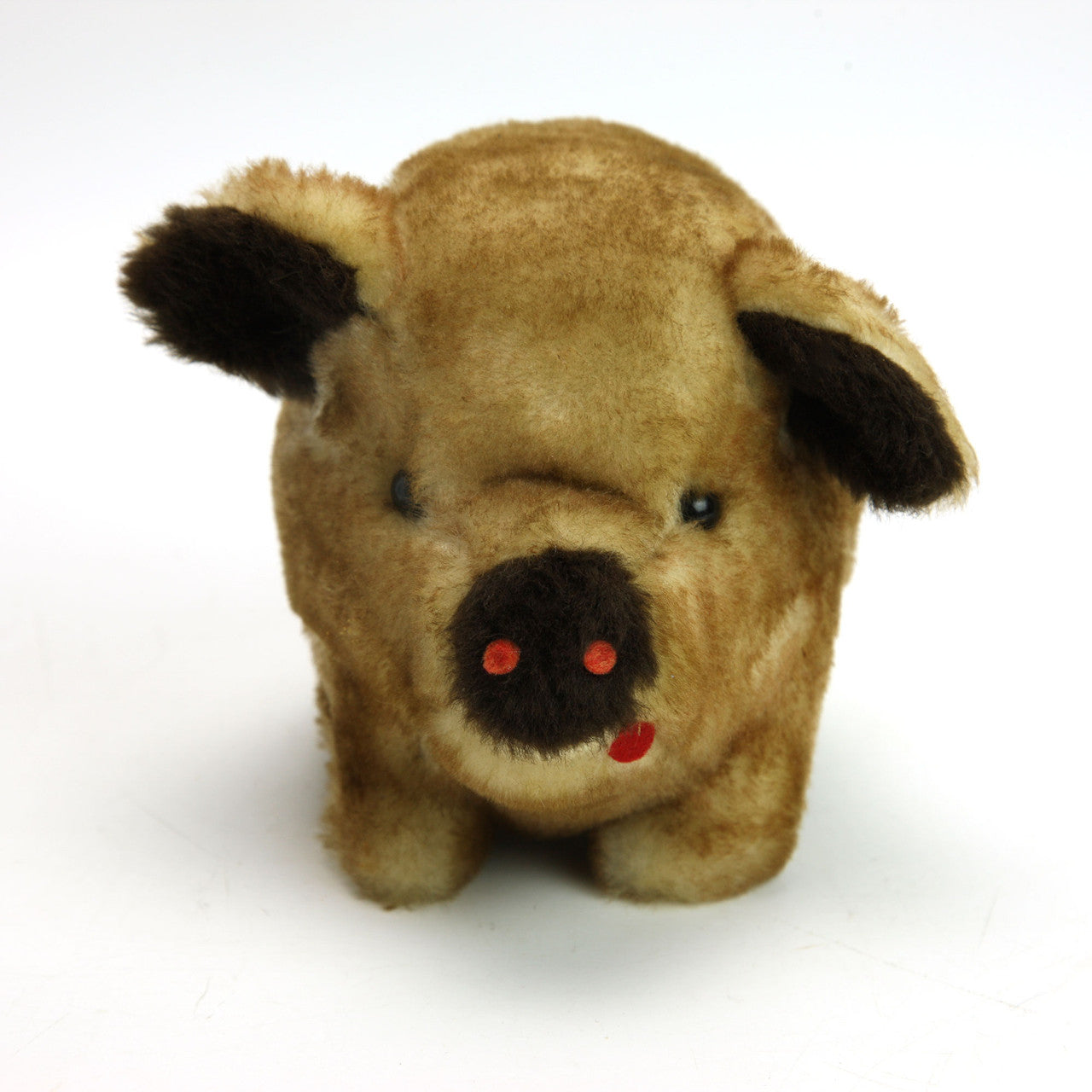 Vintage The Rushton Company Plush Potbelly Pig Stuffed Toy