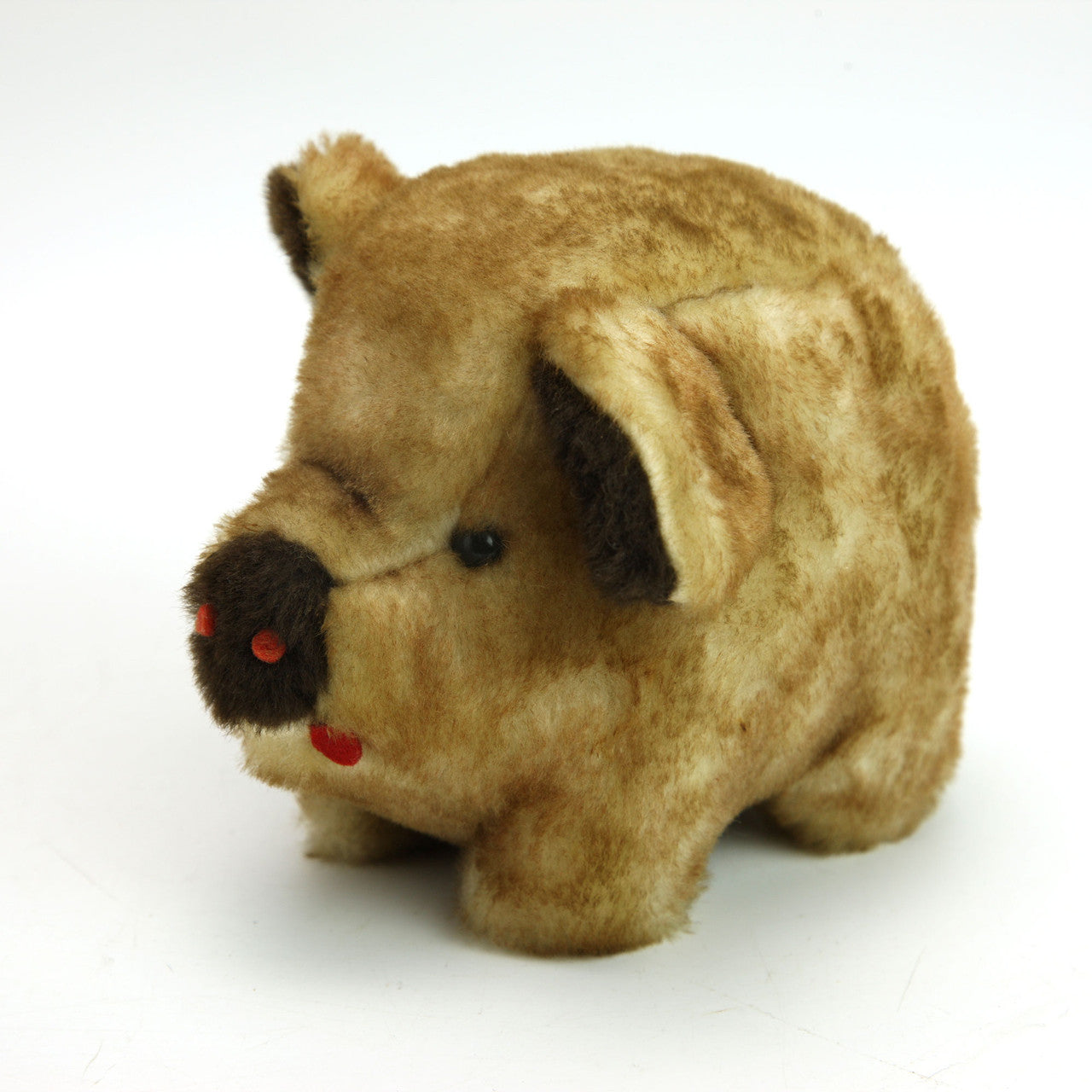 Vintage The Rushton Company Plush Potbelly Pig Stuffed Toy
