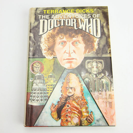 The Adventures of Dr. Who by Terrance Dicks 1979 Book Club Edition HCDJ