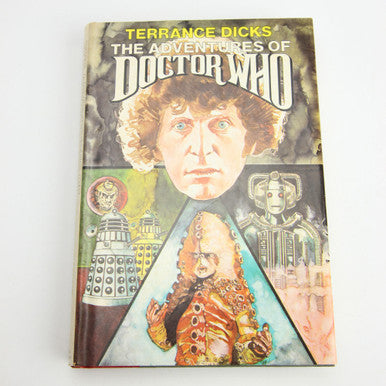 The Adventures of Dr. Who by Terrance Dicks 1979 Book Club Edition HCDJ