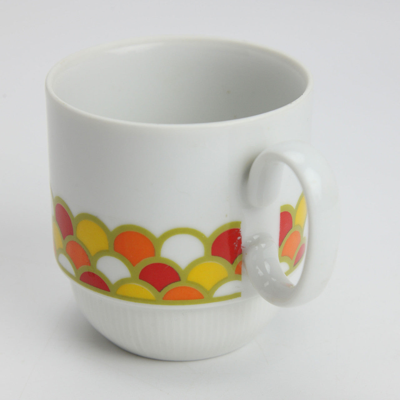 Vintage George Briard Stackable Espresso Cup & Saucer Set for 8 - 16 piece