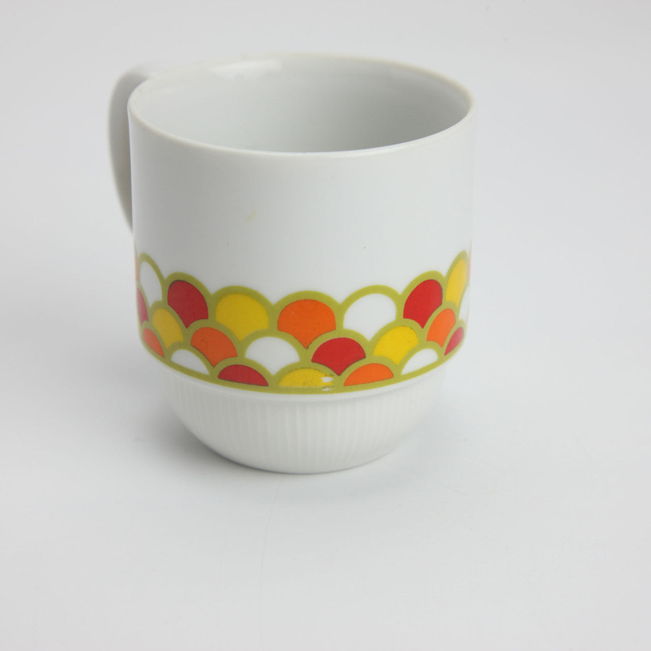 Vintage George Briard Stackable Espresso Cup & Saucer Set for 8 - 16 piece