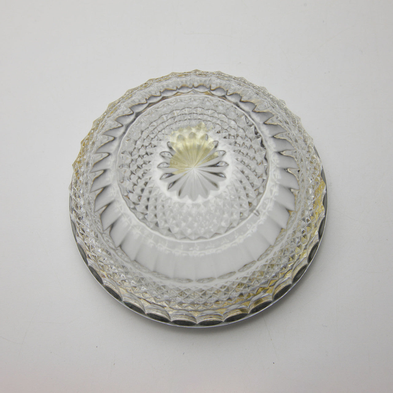 Vintage William Adams English Lead Crystal Candy/Trinket Bowl
