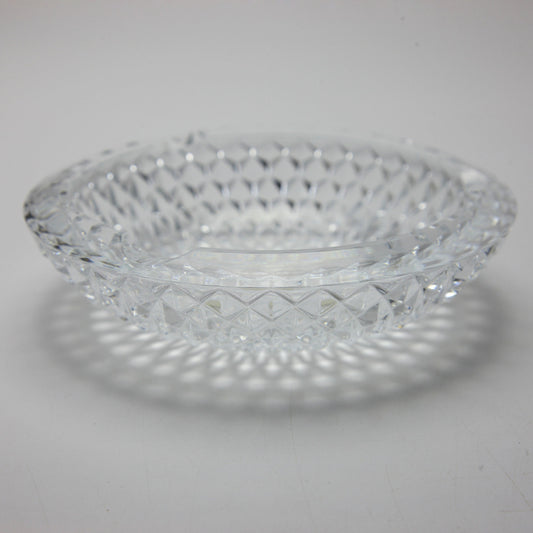 Vintage Cristal d'Arques Lead Crystal Ashtray Hollywood Regency Style