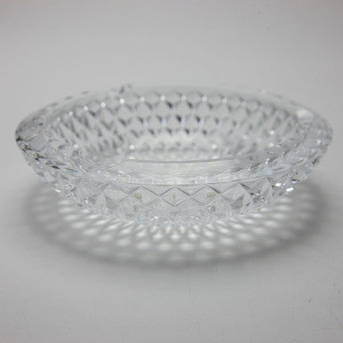 Vintage Cristal d'Arques Lead Crystal Ashtray Hollywood Regency Style