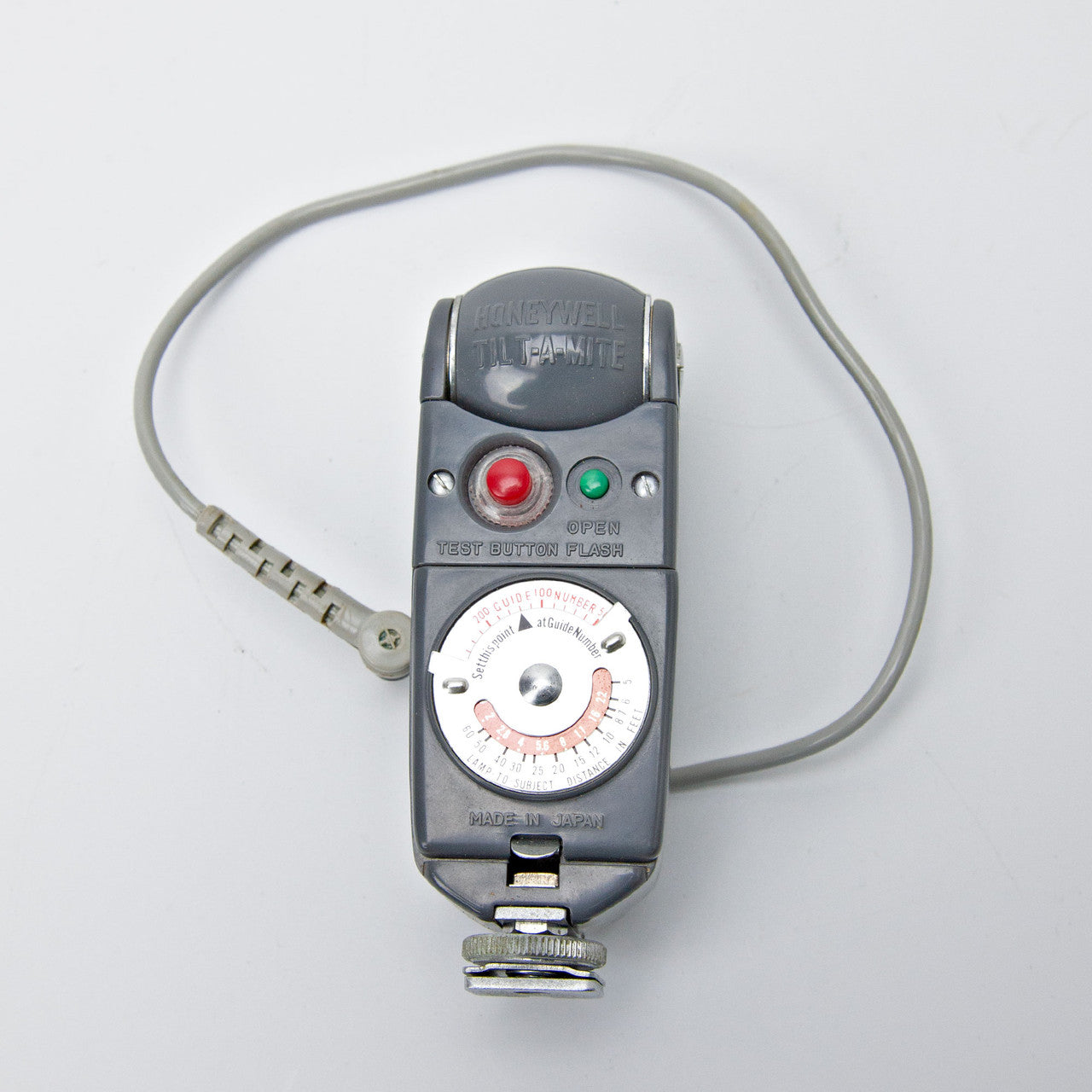 Vintage Honeywell Tilt-a-mite Camera Flash with Case