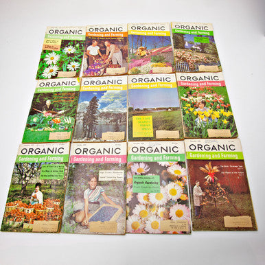 1959 Organic Gardening and Farming Magazine Complete Year Rodale Press