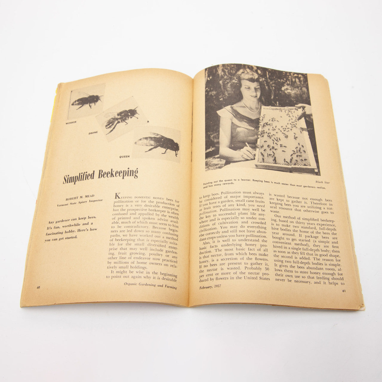 1957 Organic Gardening and Farming Magazine Complete Year Rodale Press