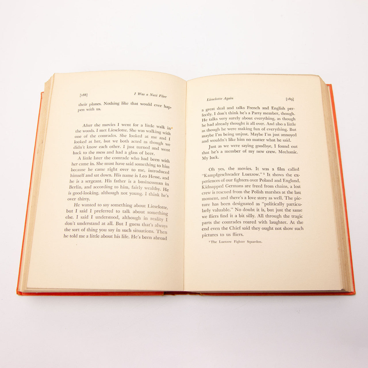 I Was a Nazi Flyer by Gottfried Leske 1941 Hardcover