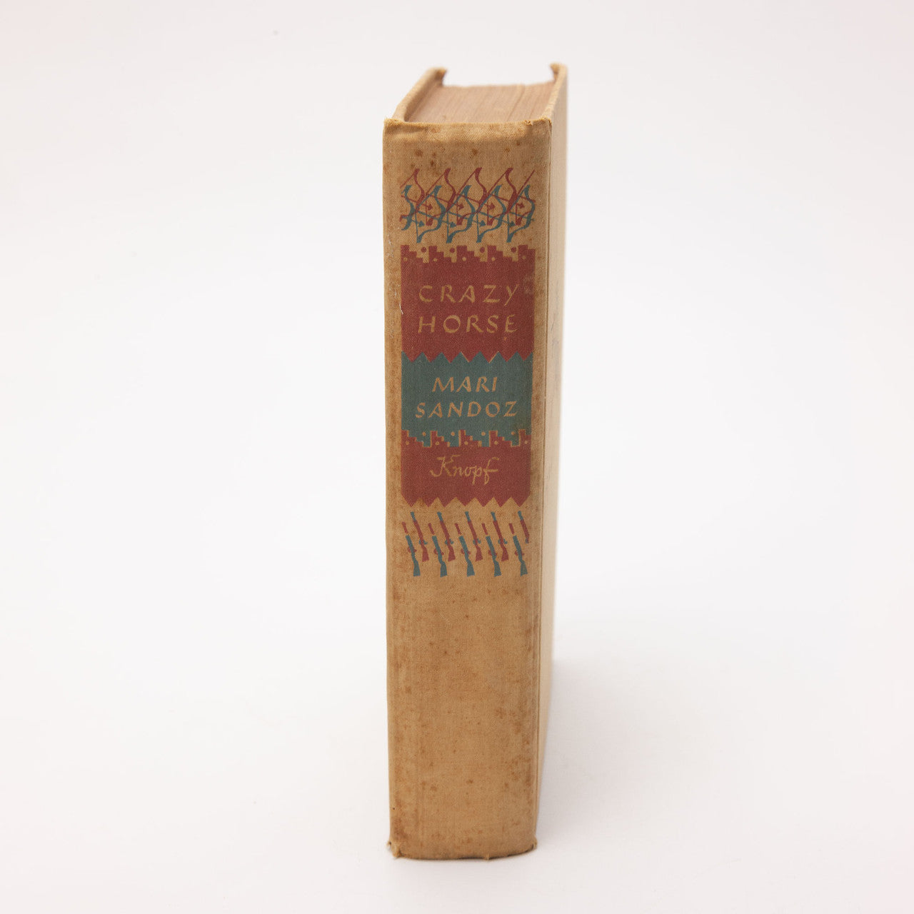 Crazy Horse The Strange Man of the Oglalas by Mari Sandoz 1942 Hardcover