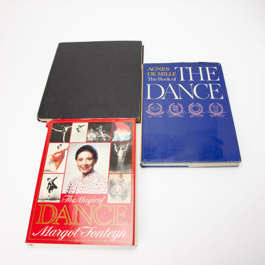 Vintage History of Dance & Ballet Book Lot of 3 DeMille Fonteyn Terry