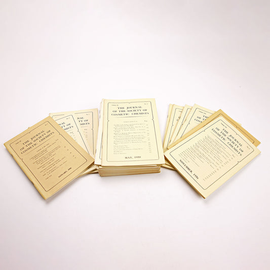 Journal of the Society of Cosmetic Chemists Lot 21 Issues 1956–1964
