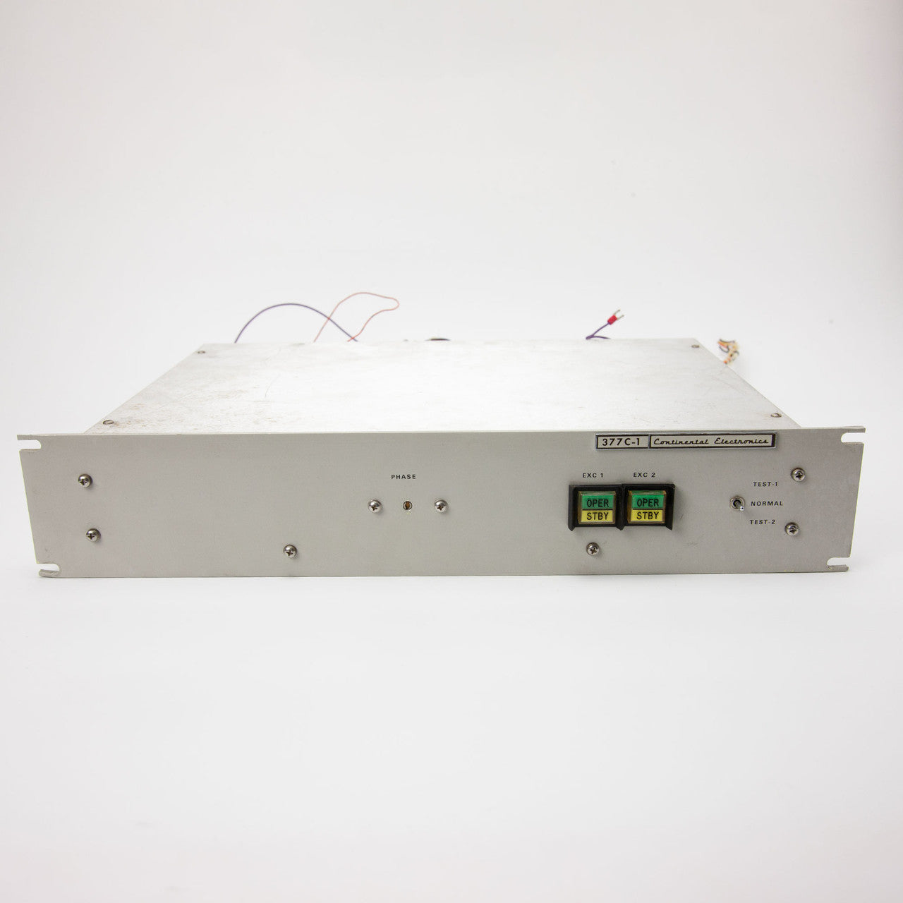 Continental Electronics 377C-1 Remote Control Exciter Interface Panel Rack Mount