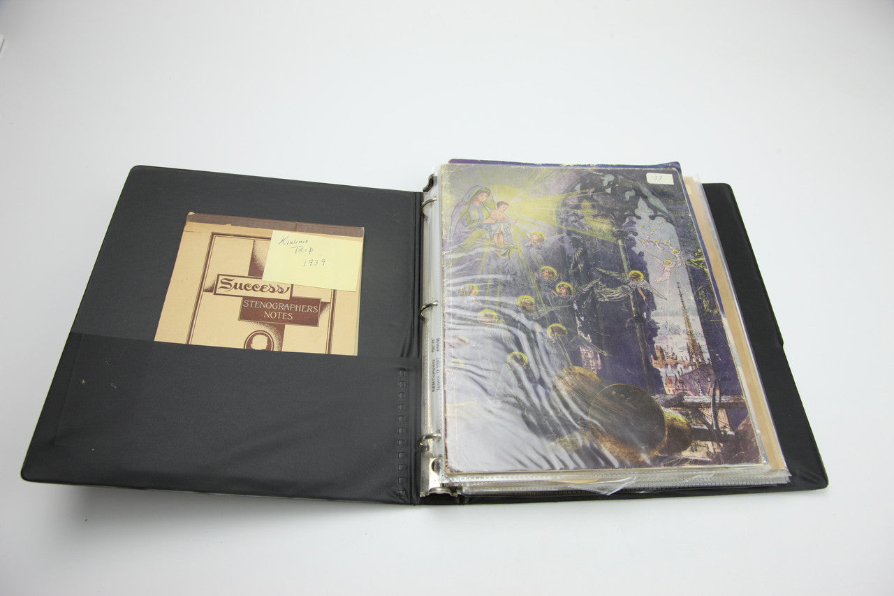 1937–1939 Kiwanis Scrapbook – Brochures, Correspondence, Lawton OK Ephemera