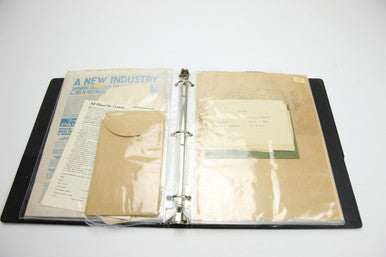 1937–1939 Kiwanis Scrapbook – Brochures, Correspondence, Lawton OK Ephemera
